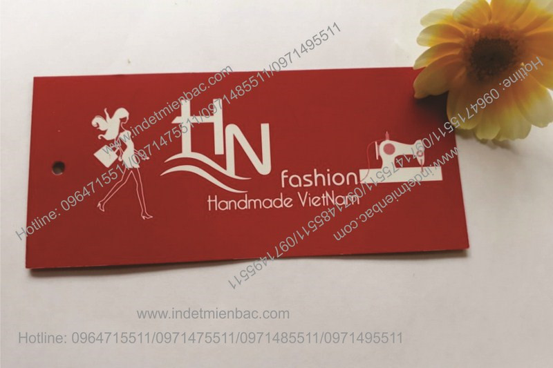 Xưởng in nhãn mác quần áo quy mô lớn tại Hà Nội