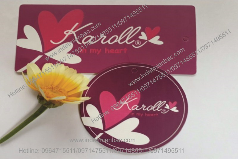 Nhãn mác quần áo giá rẻ Hà Nội siêu đẹp tại công ty in dệt Miền Bắc