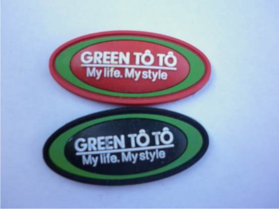 NHÃN MÁC NHỰA GREEN OTO